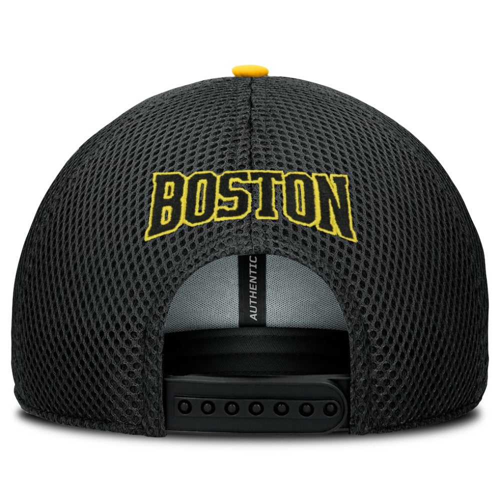 Boston Bruins Fanatics 2026 NHL Stadium Series Authentic Pro Adjustable Trucker Hat -  NHL Hats