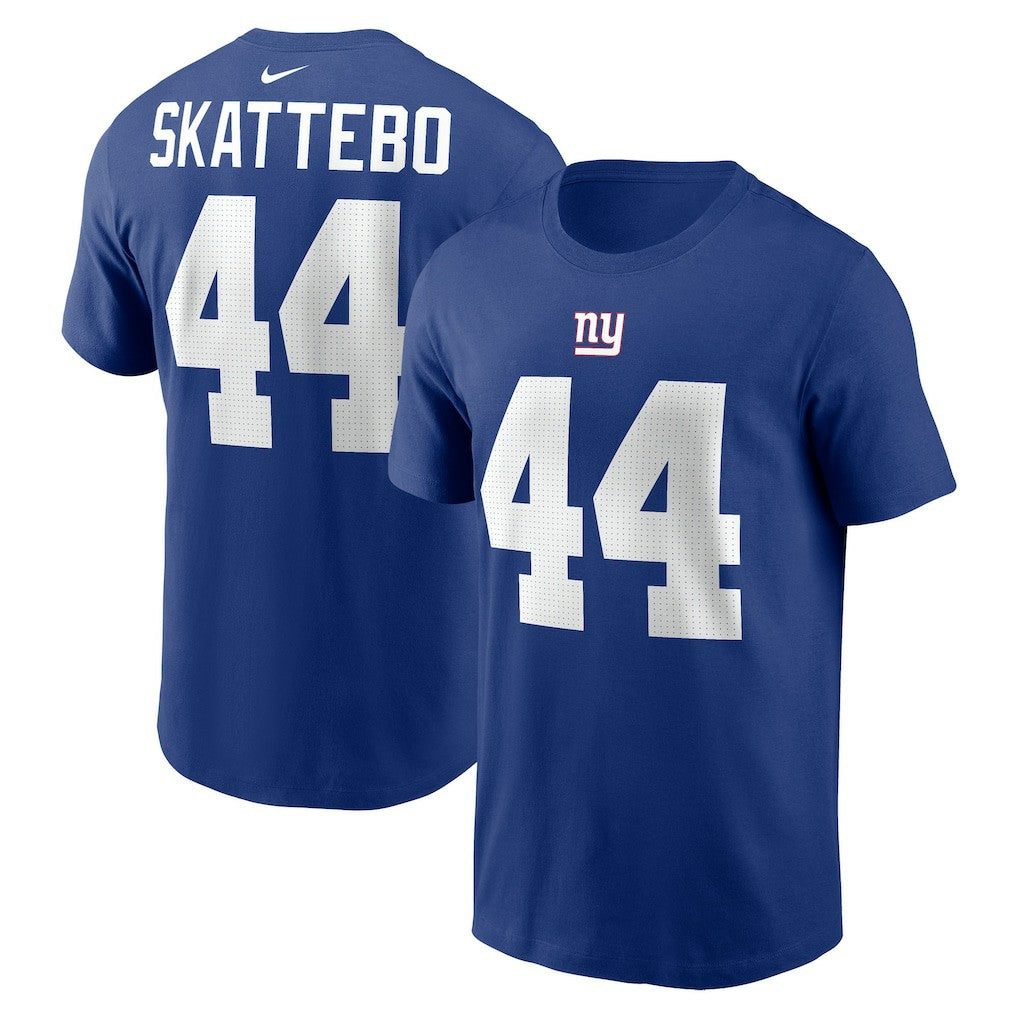 New York Giants Cam Skattebo  Name & Number T-Shirt | NFL Online