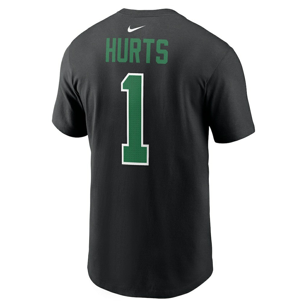 Philadelphia Eagles Jalen Hurts  Player Name & Number T-Shirt | NFL Hot