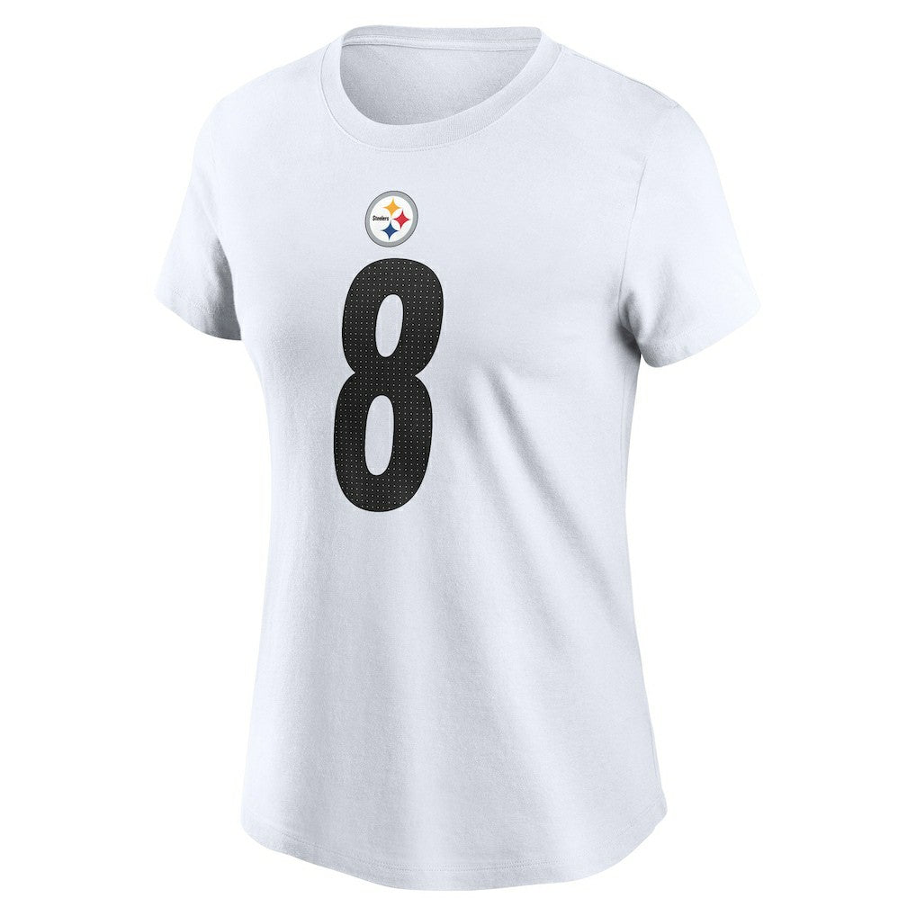 Pittsburgh Steelers Aaron Rodgers  Women's Name & Number T-Shirt | NFL Outlet