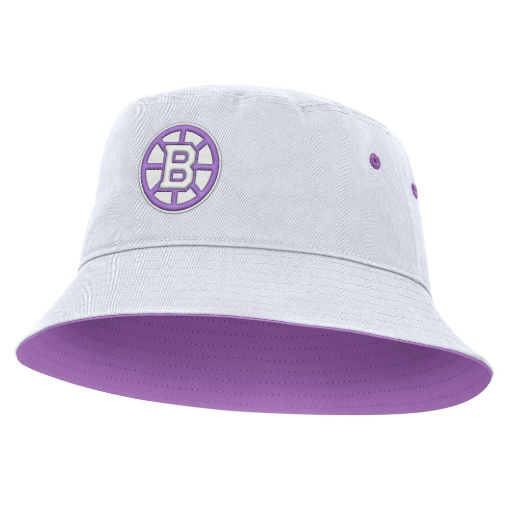 Boston Bruins Fanatics Hockey Fights Cancer Bucket Hat -  NHL Hats