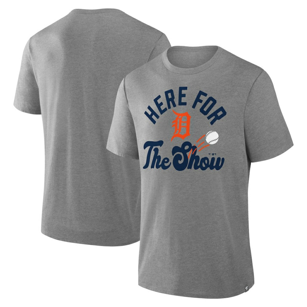 Detroit Tigers Fanatics Nostalgia Tri-Blend T-Shirt - MLB T-shirts