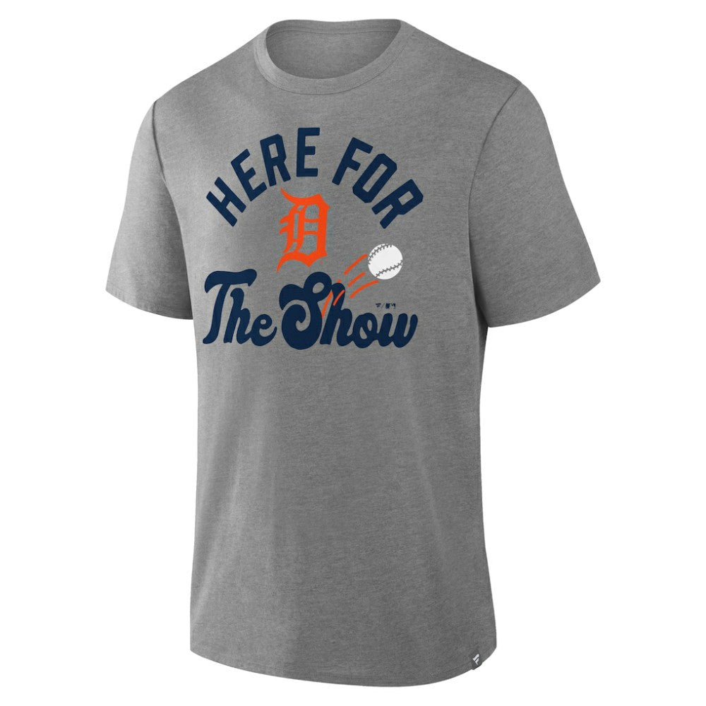 Detroit Tigers Fanatics Nostalgia Tri-Blend T-Shirt - MLB T-shirts