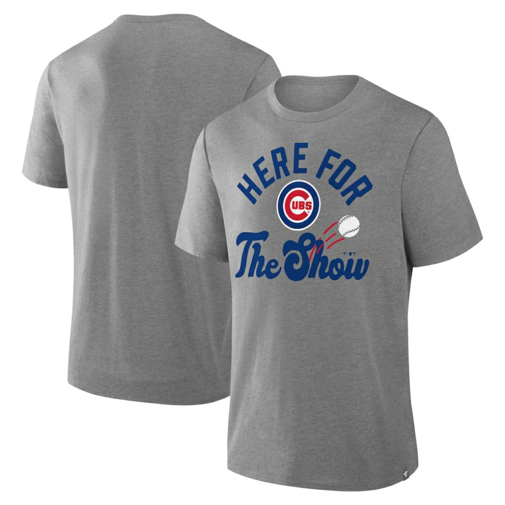 Chicago Cubs Fanatics Nostalgia Tri-Blend T-Shirt - MLB T-shirts