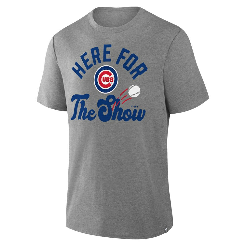 Chicago Cubs Fanatics Nostalgia Tri-Blend T-Shirt - MLB T-shirts