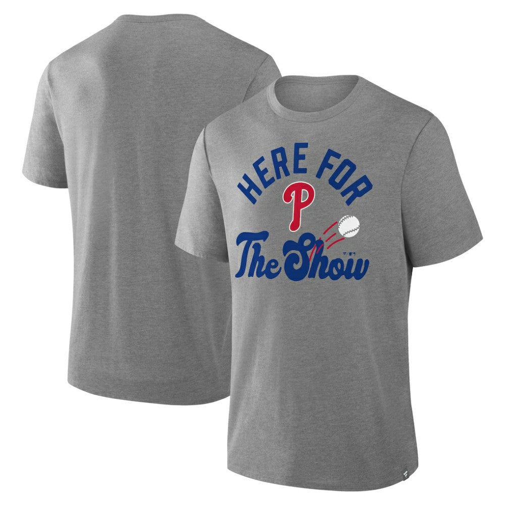 Philadelphia Phillies Fanatics Nostalgia Tri-Blend T-Shirt - MLB T-shirts
