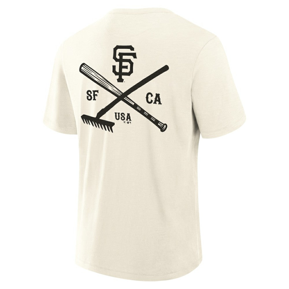 San Francisco Giants Fanatics Nostalgia Stadium Slub T-Shirt - MLB T-shirts