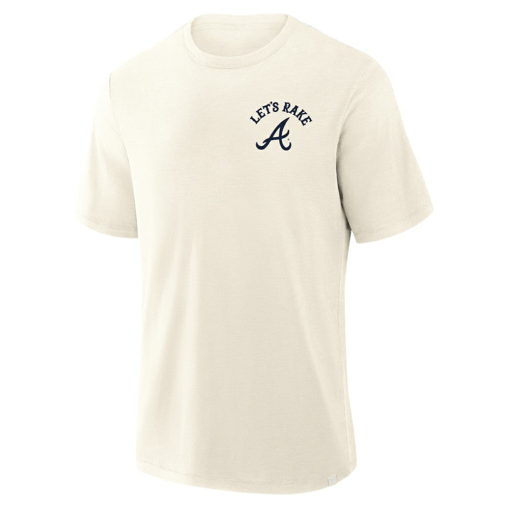 Atlanta Braves Fanatics Nostalgia Stadium Slub T-Shirt - MLB T-shirts