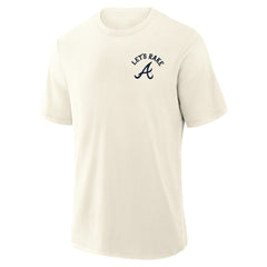 Atlanta Braves Fanatics Nostalgia Stadium Slub T-Shirt - MLB T-shirts