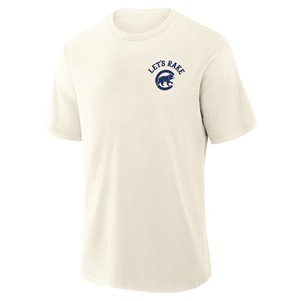 Chicago Cubs Fanatics Nostalgia Stadium Slub T-Shirt - MLB T-shirts