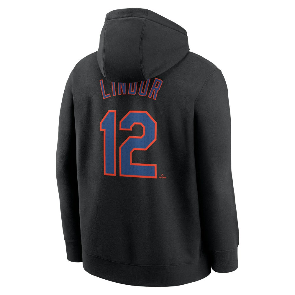 Francisco Lindor New York Mets Nike Player Name & Number Club Pullover Hoodie - MLB Hoodies