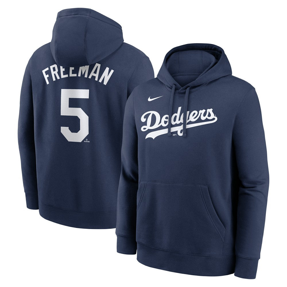 Freddie Freeman Los Angeles Dodgers Nike Player Name & Number Club Pullover Hoodie - MLB Hoodies