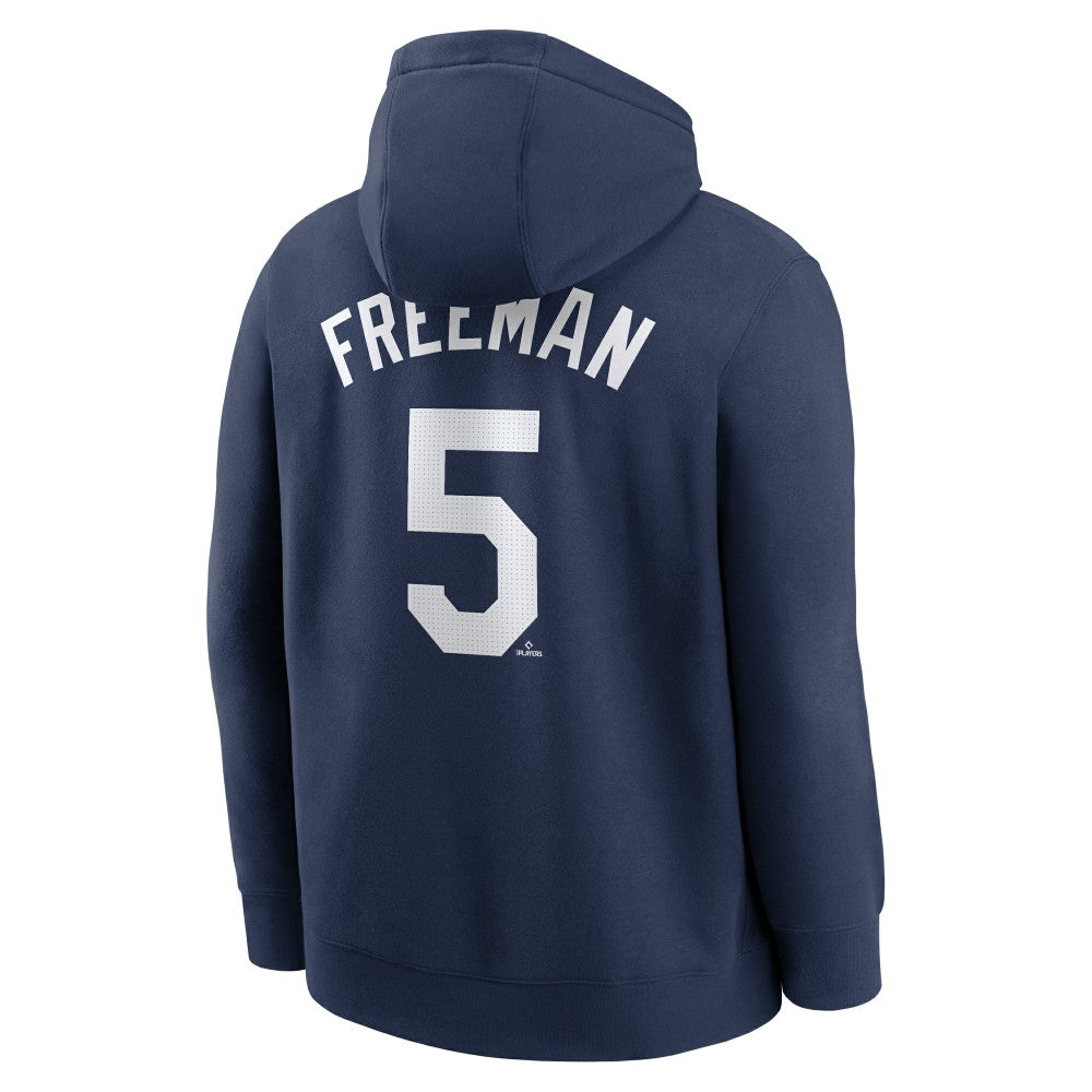 Freddie Freeman Los Angeles Dodgers Nike Player Name & Number Club Pullover Hoodie - MLB Hoodies