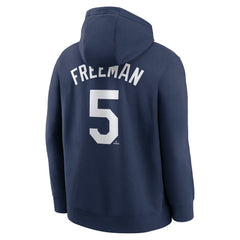 Freddie Freeman Los Angeles Dodgers Nike Player Name & Number Club Pullover Hoodie - MLB Hoodies