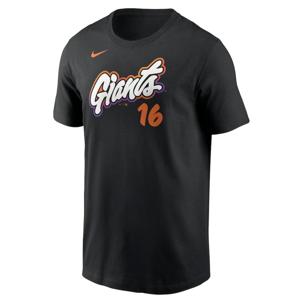 Rafael Devers San Francisco Giants Nike 2025 City Connect Fuse Name & Number T-Shirt - MLB T-shirts
