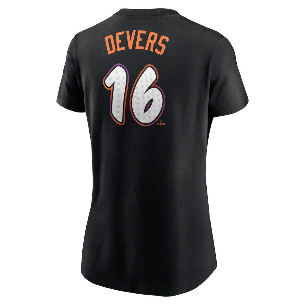 Rafael Devers San Francisco Giants Nike Women's 2025 City Connect Fuse Name & Number T-Shirt - MLB T-shirts