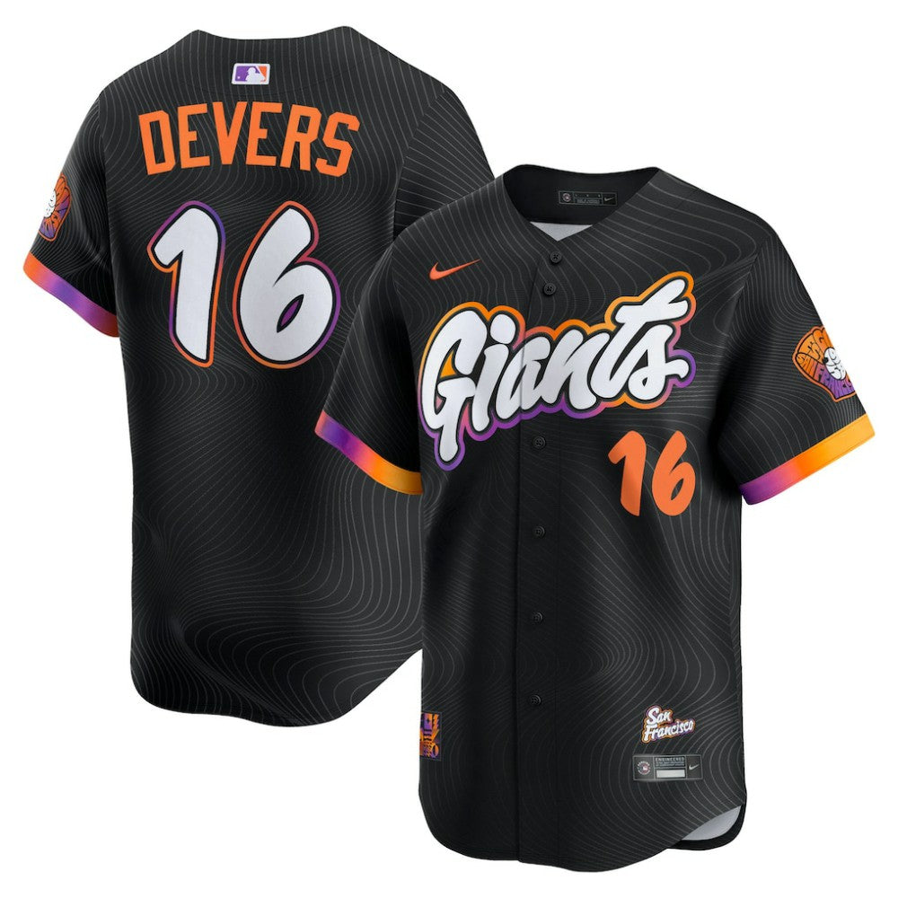 Rafael Devers San Francisco Giants Nike 2025 City Connect Limited Player Jersey - MLB Jerseys