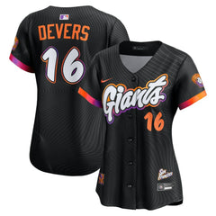 Rafael Devers San Francisco Giants Nike Women's 2025 City Connect Limited Player Jersey - MLB Jerseys