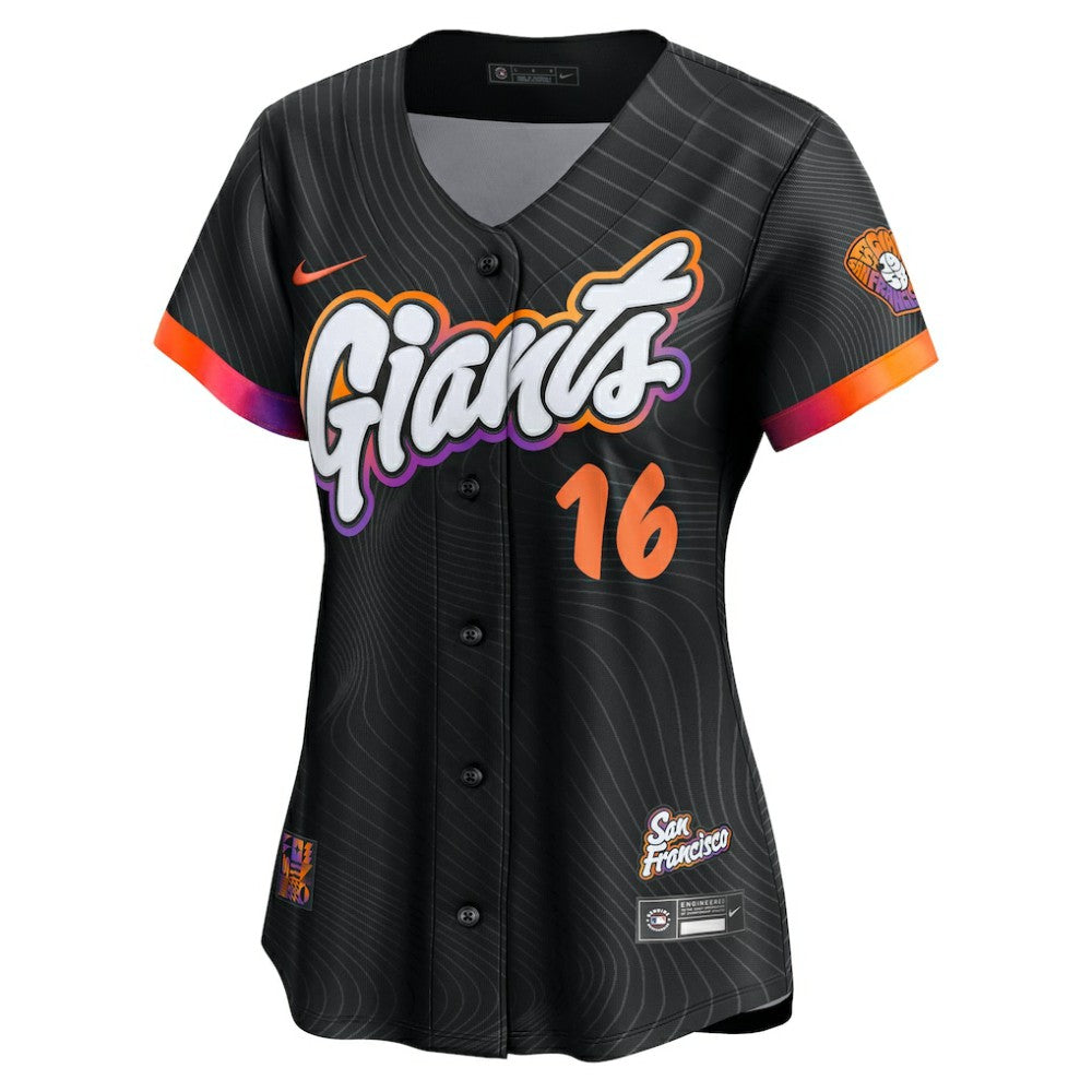 Rafael Devers San Francisco Giants Nike Women's 2025 City Connect Limited Player Jersey - MLB Jerseys
