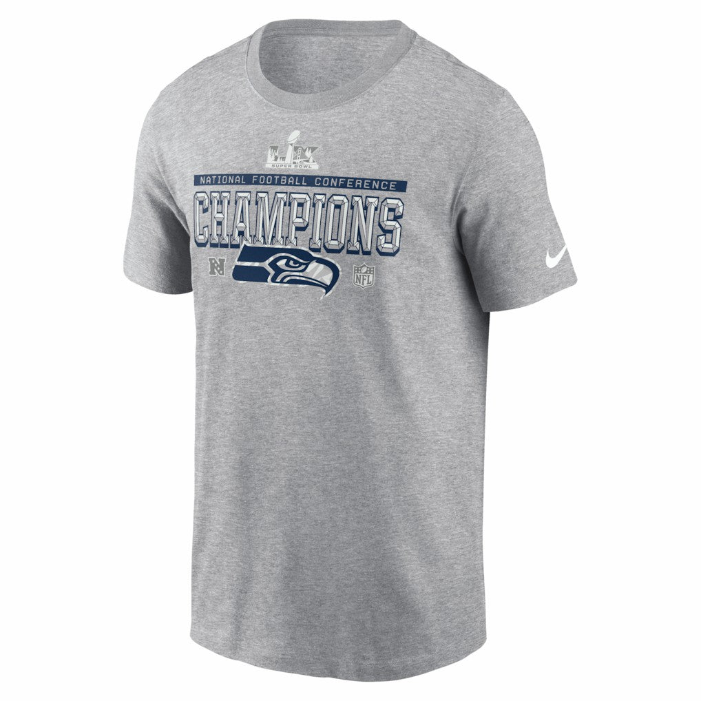 Seattle Seahawks 2025 NFC Champions Locker Room Trophy Collection T-Shirt | NFL US