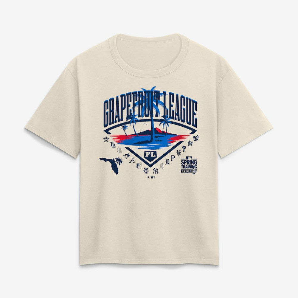 2026 Spring Training Grapefruit League Fanatics Women's Relaxed Hip Legacy T-Shirt - MLB T-shirts