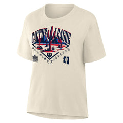 2026 Spring Training Cactus League Fanatics Women's Relaxed Hip Legacy T-Shirt - MLB T-shirts