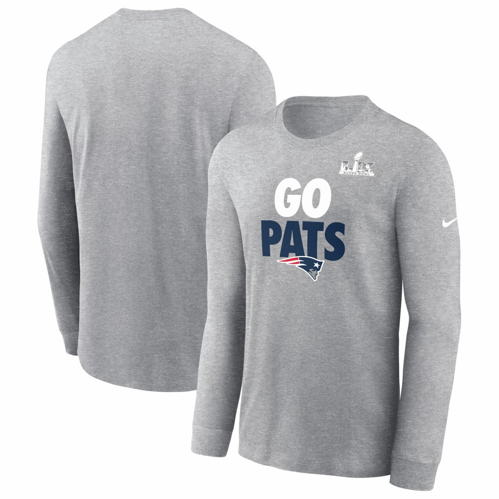 New England Patriots Super Bowl LX Fast As Fast Gets Long Sleeve T-Shirt | NFL US