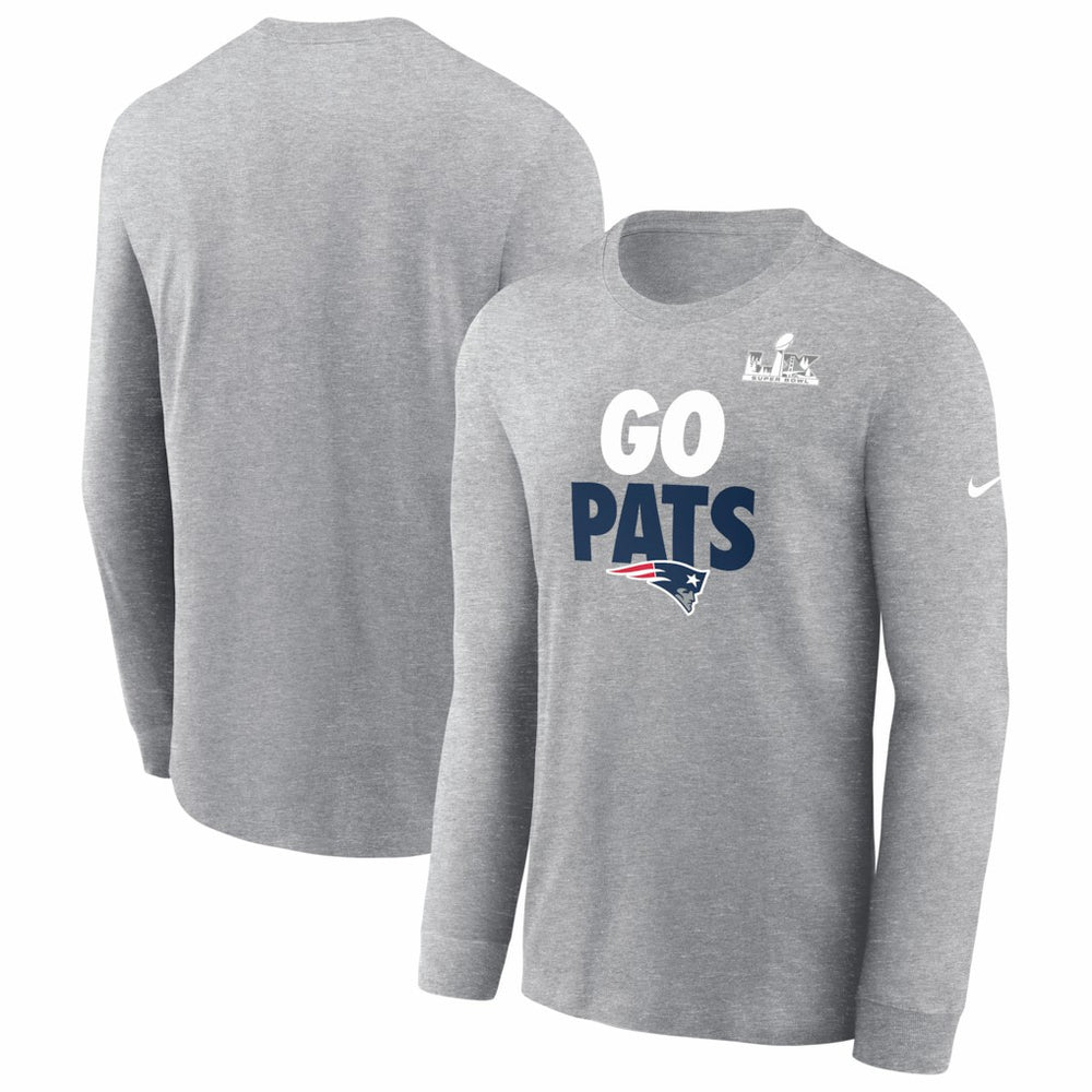 New England Patriots Super Bowl LX Fast As Fast Gets Long Sleeve T-Shirt | NFL US