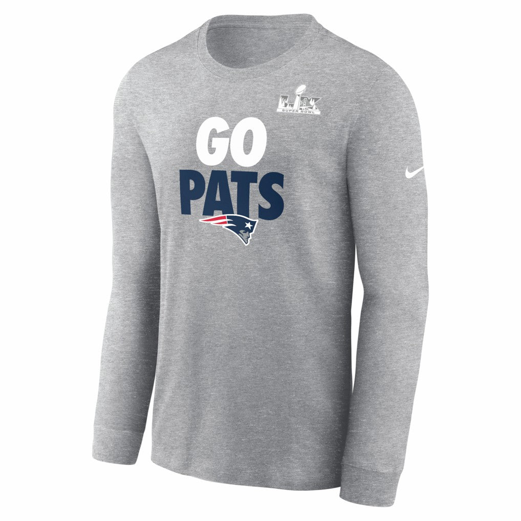 New England Patriots Super Bowl LX Fast As Fast Gets Long Sleeve T-Shirt | NFL US