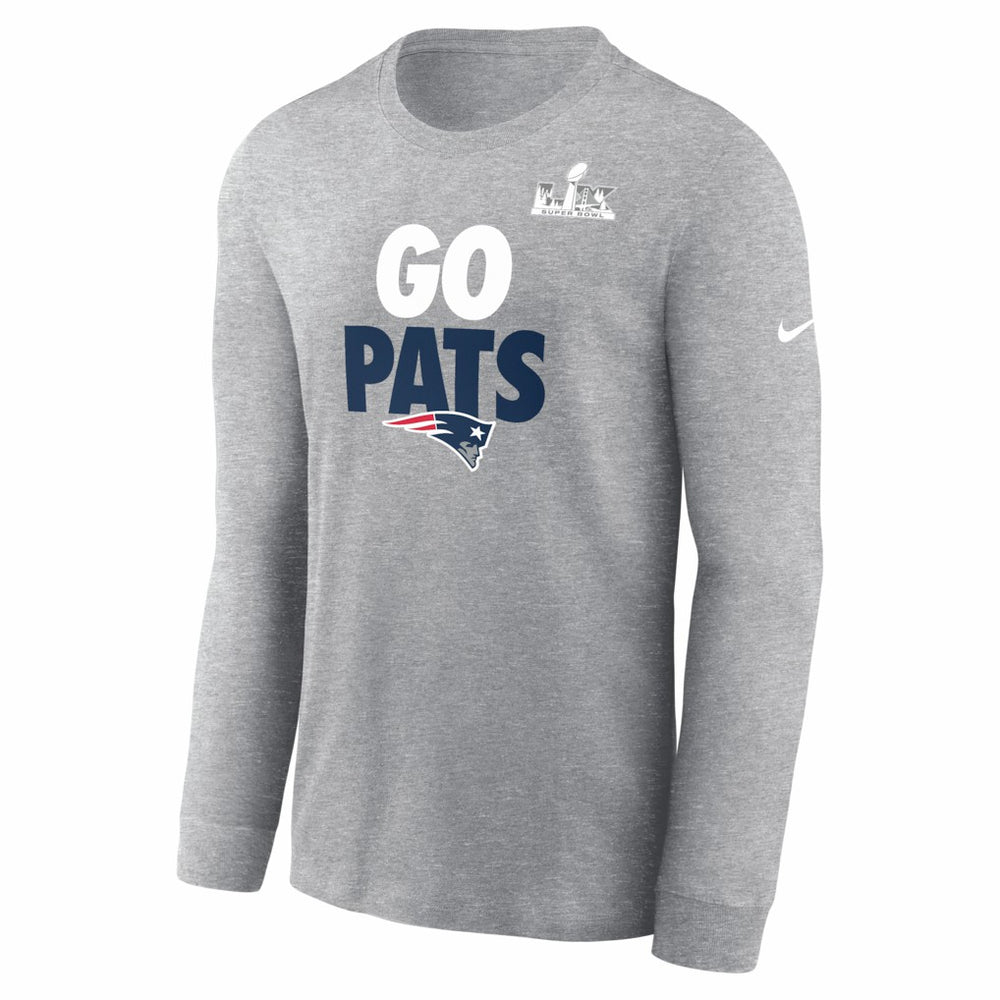 New England Patriots Super Bowl LX Fast As Fast Gets Long Sleeve T-Shirt | NFL US