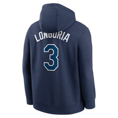 Evan Longoria Tampa Bay Rays Nike Player Name & Number Club Pullover Hoodie - MLB Hoodies