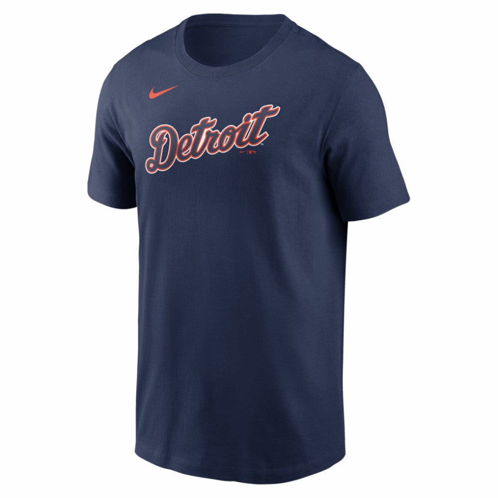Detroit Tigers Nike Alternate Wordmark T-Shirt - MLB T-shirts