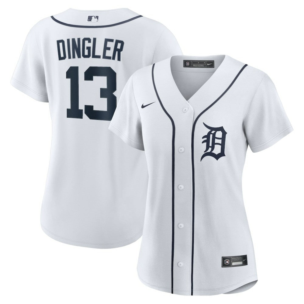 Dillon Dingler Detroit Tigers Nike Women's Home Replica Jersey - MLB Jerseys