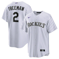 Tyler Freeman Colorado Rockies Nike Home Replica Jersey - MLB Jerseys