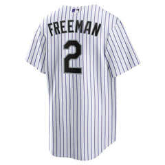 Tyler Freeman Colorado Rockies Nike Home Replica Jersey - MLB Jerseys