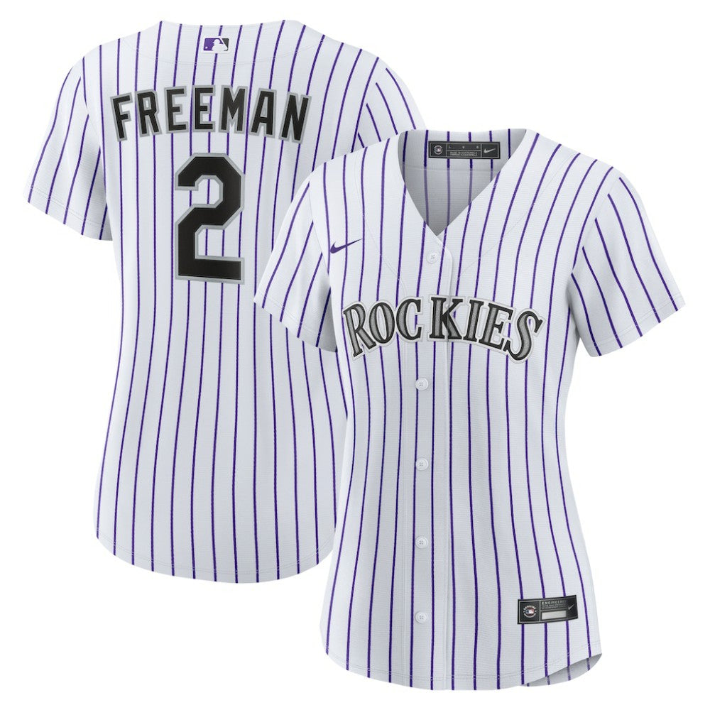 Tyler Freeman Colorado Rockies Nike Women's Home Replica Jersey - MLB Jerseys