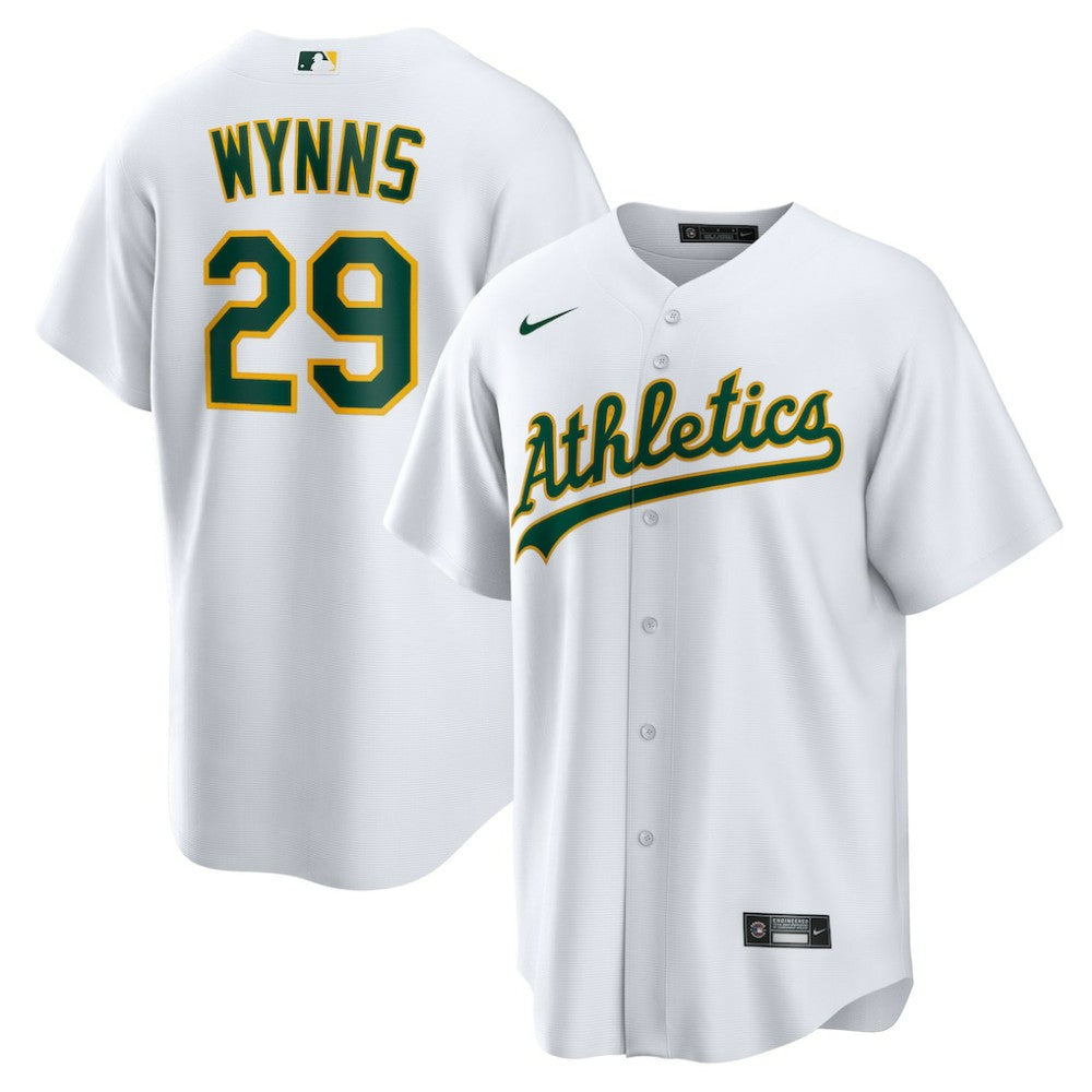 Austin Wynns Athletics Nike Home Replica Jersey - MLB Jerseys