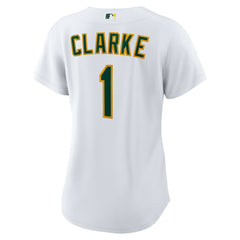 Denzel Clarke Athletics Nike Women's Home Replica Jersey - MLB Jerseys