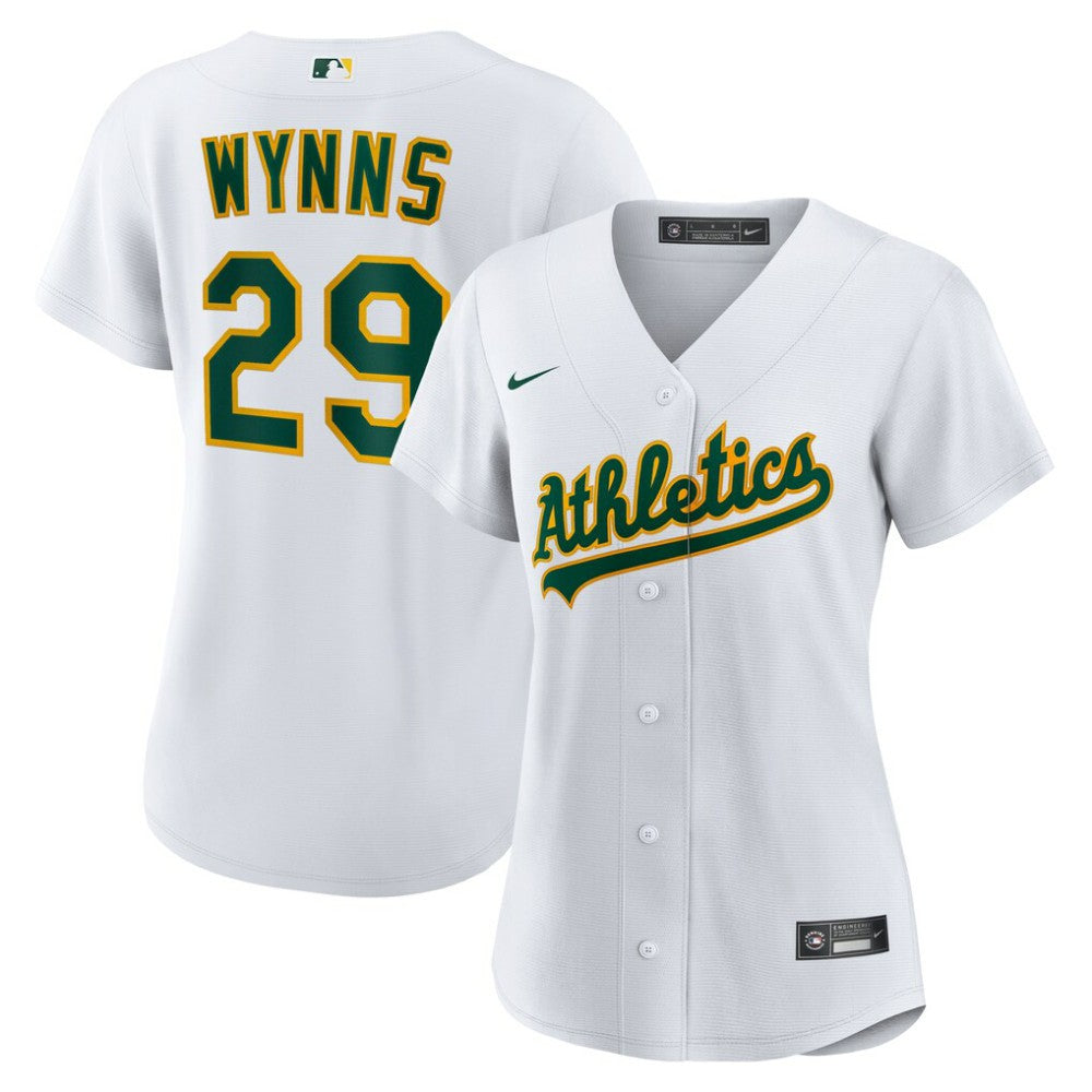 Austin Wynns Athletics Nike Women's Home Replica Jersey - MLB Jerseys