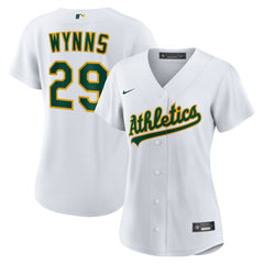 Austin Wynns Athletics Nike Women's Home Replica Jersey - MLB Jerseys