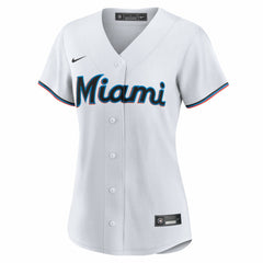 Eric Wagaman Miami Marlins Nike Women's Home Replica Jersey - MLB Jerseys