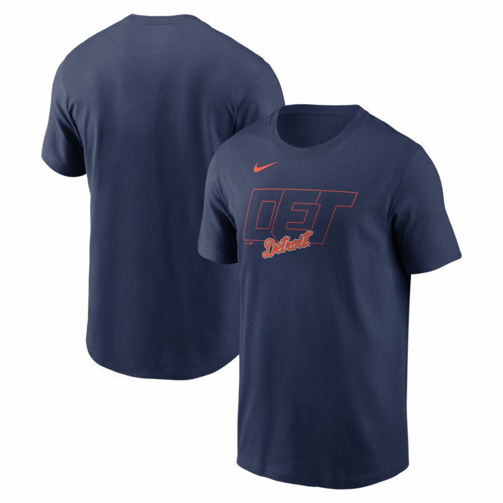 Detroit Tigers Nike Alternate Logo 2-Hit T-Shirt - MLB T-shirts