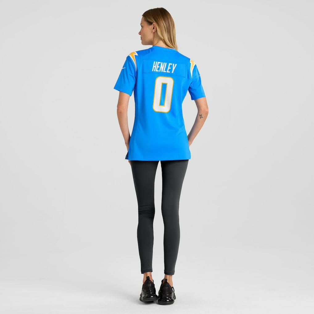Los Angeles Chargers Daiyan Henley  Women's Team Game Jersey | NFL Hot