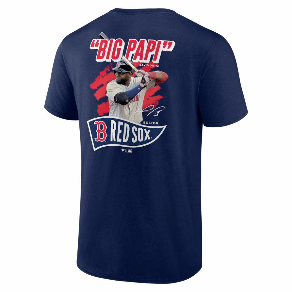 David Ortiz Boston Red Sox Fanatics Retired Player Nickname Name & Number T-Shirt - MLB T-shirts