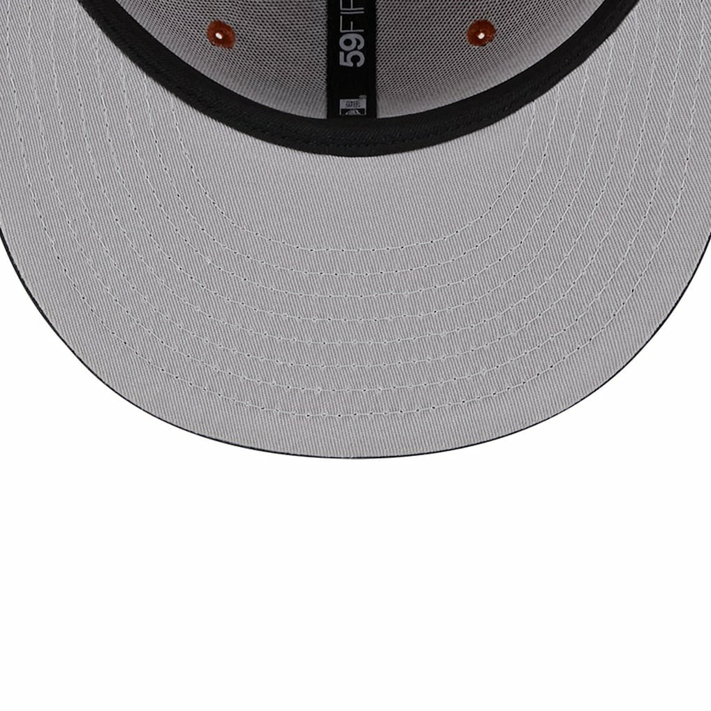 Rust/Black Brooklyn Nets Two-Tone 59FIFTY Fitted Hat | NBA