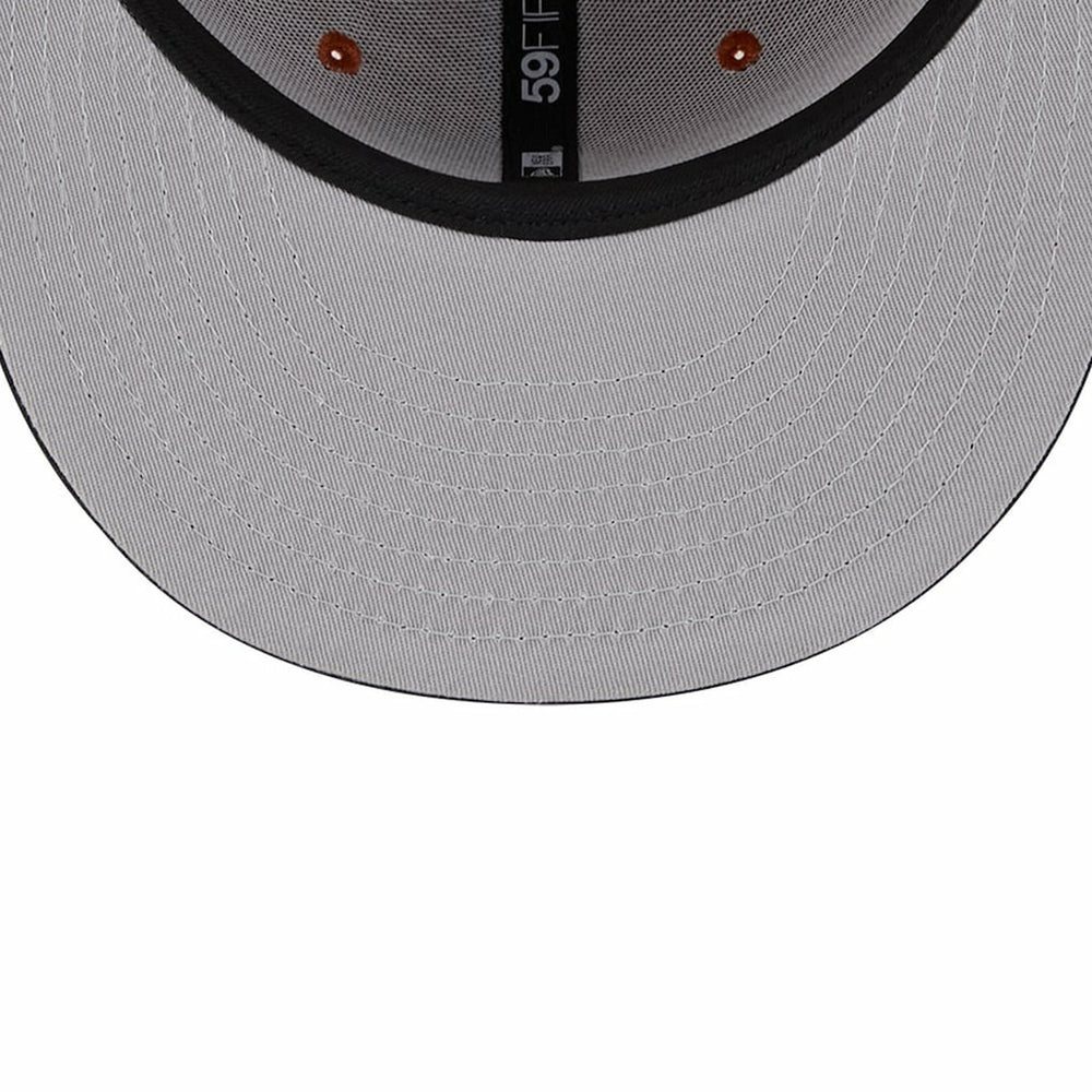 Rust/Black Brooklyn Nets Two-Tone 59FIFTY Fitted Hat | NBA