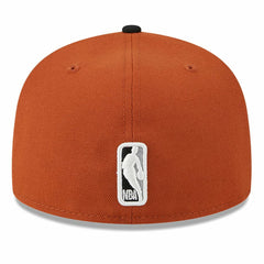 Rust/Black Philadelphia 76ers Two-Tone 59FIFTY Fitted Hat | NBA