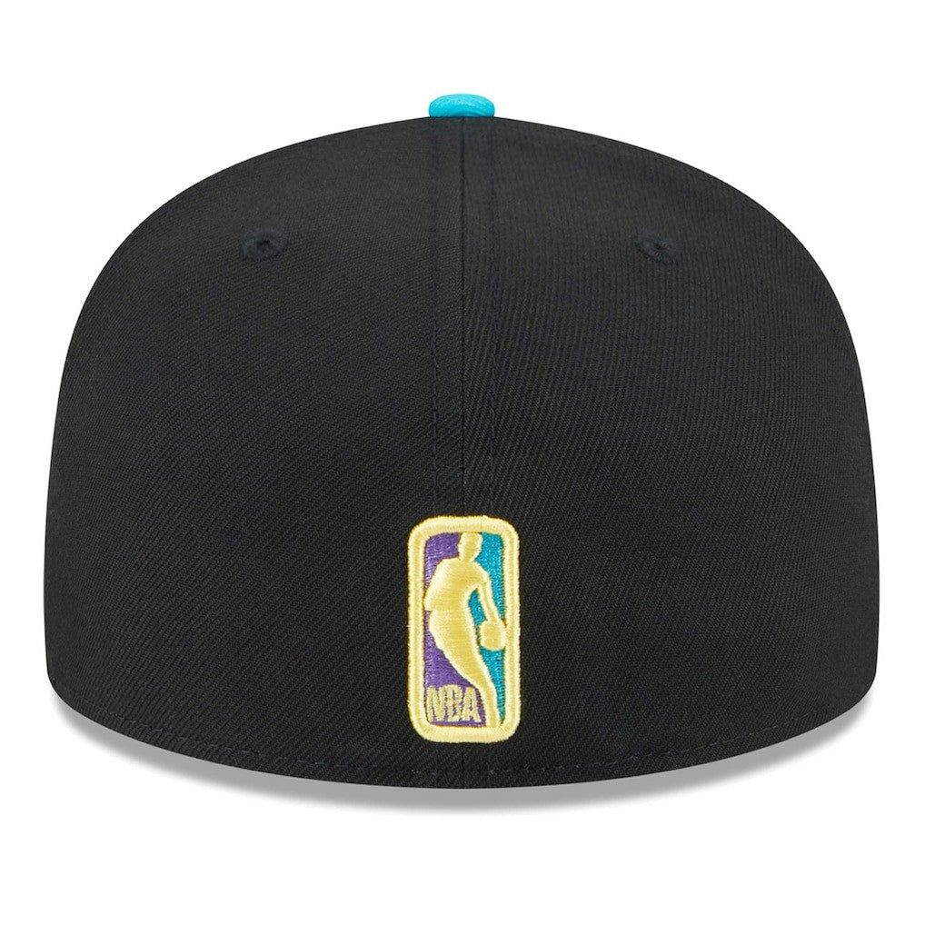 Black/Turquoise Philadelphia 76ers Arcade Scheme 59FIFTY Fitted Hat | NBA