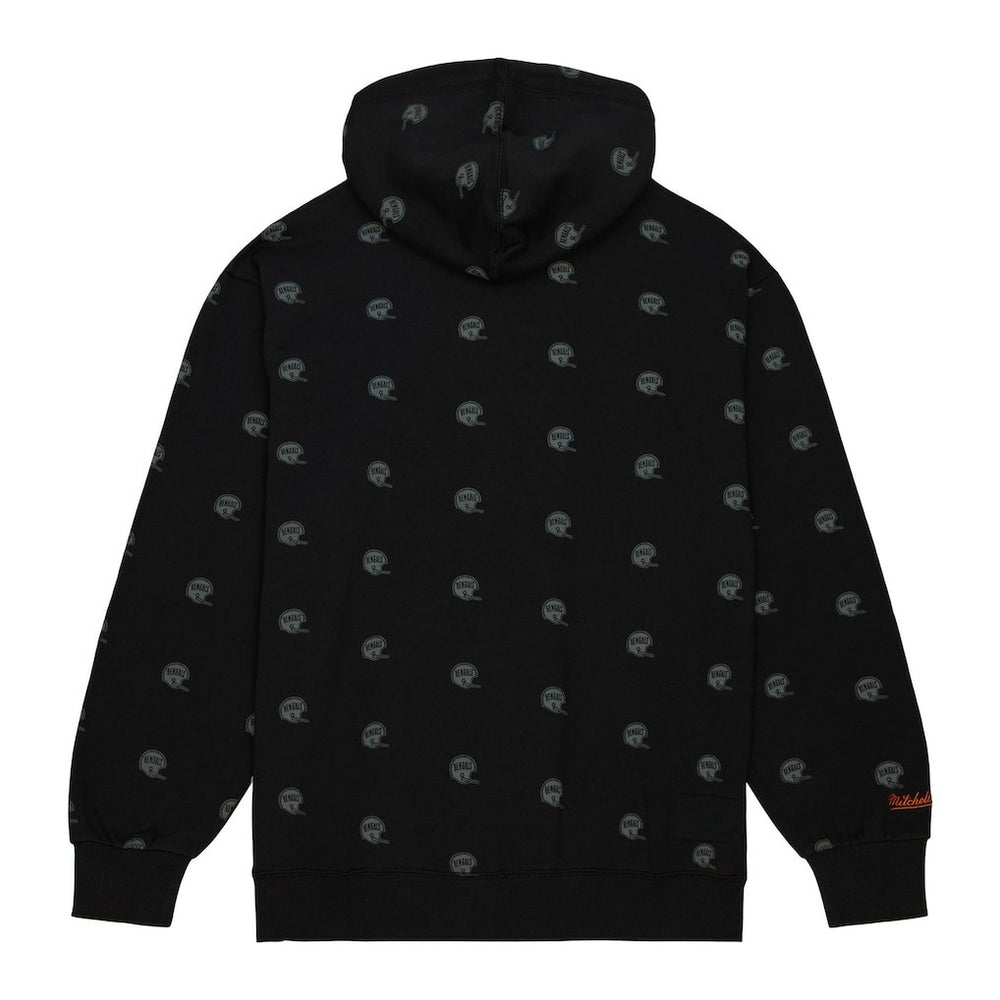 Cincinnati Bengals Allover Print Fleece Pullover Hoodie | NFL New