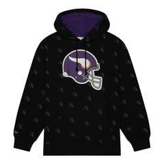 Minnesota Vikings Allover Print Fleece Pullover Hoodie | NFL Near me